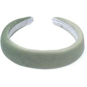 Dark Velvet Hair Band Broad Aqua Green - pcs 1