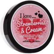 I Love Strawberries & Cream Nourishing Body Butter - 200 ml