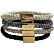 Dark Fat Hair Ties Thin 4 Pk Combo Neutral Mix