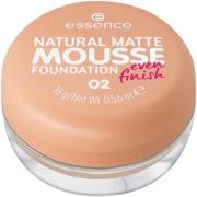 essence Natural Matte Mousse Foundation 02 - 16 g