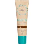 Lumene Matte Oil-Control Foundation SPF20 8 Rich - 30 ml