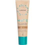 Lumene Matte Oil-Control Foundation SPF20 4 Tan - 30 ml