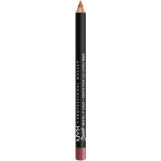 NYX Professional Makeup Suede Matte Lip Liner Whipped Caviar - 1 g