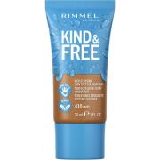 Rimmel London Kind & Free Skin Tint 410 Latte - 30 ml