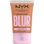 NYX Professional Makeup Bare With Me Blur Tint Foundation Medium Neutr...