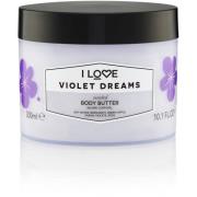 I Love Violet Dreams Scented Body Butter - 300 ml