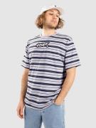 Monet Skateboards Railway Stripe T-Shirt lavender