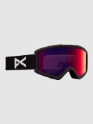 Anon Helix 2 Black (+Bonus Lens) Goggle perceive sunny red+amber