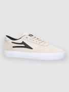 Lakai Manchester Skateskor white/black suede