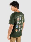 Broken Promises Mushroom Guide T-Shirt green