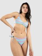 Quiksilver Uni Clickity Clack Top Bikini Top marine blue heritage stri