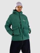 Santa Cruz Strip Cargo Quilted Jacka emerald