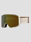 Sinner Aura Matte Light Grey Goggle full gold mirror and pink