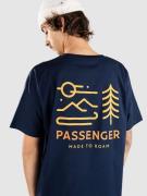 Passenger Phoenix Organic Cotton T-Shirt rich navy