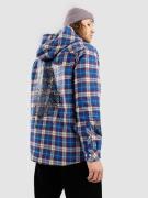 Killer Acid Heads Flannel Skjorta blue