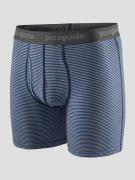 Patagonia Essential Briefs - 6 In. Boxershorts fathom stripe/new navy