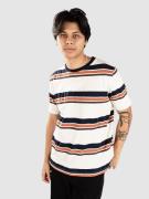 Anerkjendt Akkikki Mix Stripe T-Shirt tofu