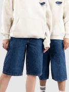 Solid SDTOMMY Shorts middle blue denim