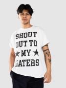 Ninth Hall Shoutout To My Haters T-Shirt white