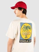 Vissla Atomic Palms Organic T-Skjorta bone