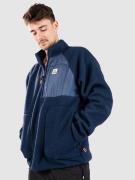 Passenger Offgrid 2.0 Zip 1/2 Recycled Sherpa Jacka rich navy