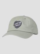 Santa Cruz Heart Wreath Mini Keps pale sage