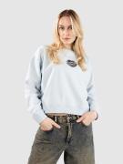 Santa Cruz Heart Wreath Front Crew Tröja fresh blue