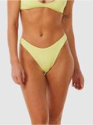 Rip Curl Premium Surf Hi Leg Skimpy Bikini Bottom bright yellow
