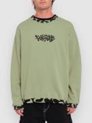 Volcom FA Zephyr Crew Tröja green tea