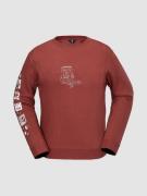 Volcom Essential Crew Tröja redwood