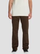 Volcom Frickin Modern Stretch Byxor dark brown