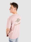 Rhythm Flame Printed T-Shirt mauve