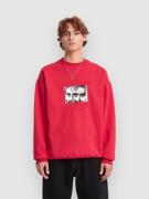 Volcom Stoneye Crew Tröja lifeguard red