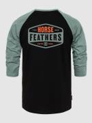 Horsefeathers Hexagon Il Raglan T-Shirt black