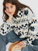 Roxy Morning Crush Shacket Sherpa Jacka parchment morning crush