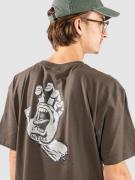 Santa Cruz Topo Hand T-Shirt washed black