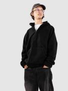 Blue Tomato Raglan Fleece Hoodie med Dragkedja black