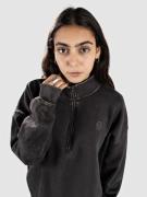 Ninth Hall Fundamentals Sheena Half-Zip Tröja washed black