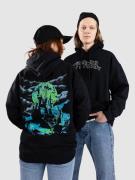 Vitriol Retro Horror Hoodie black