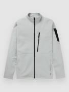 Burton ak Bkr Str Flc Fz Hoodie med Dragkedja gray cloud