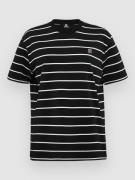 Horsefeathers Dante LTD T-Shirt black stripes