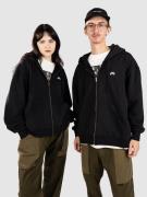 Nike SB Flc Essential Logo Hoodie med Dragkedja black/white