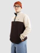 Passenger Set Off Recycled Polar 1/4 Zip Half-Zip Fleecetröja oatmeal/...