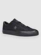 Converse One Star Pro Classic Suede Skateskor black/black/black