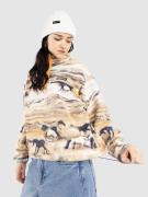 Columbia Helvetia II Printed Cropped Half Snap Half-Zip Fleecetröja le...