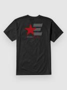Etnies America T-Shirt black/red/white