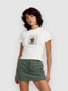 RVCA Spanky Loteria 411 T-Shirt vintage white