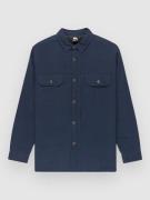 Quiksilver Husson Sherpa Skjorta dark navy