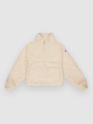 Roxy Blurry Cloud Rg Kids Hoodie med Dragkedja parchment
