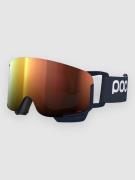 POC Nexal Mid Apatite Navy Goggle partly sunny orange